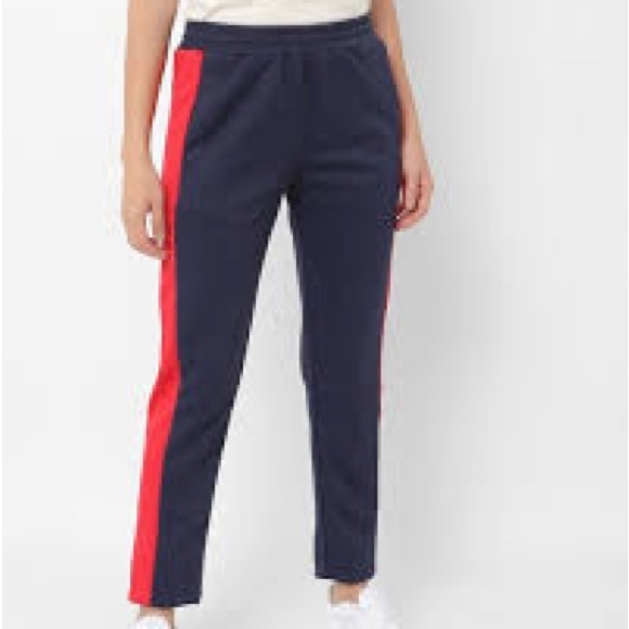 Banana Republic Color Block Side Stripe Ankle Pant NEW! - Picture 1 of 8